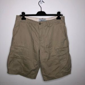 Griffith tan cargo shorts